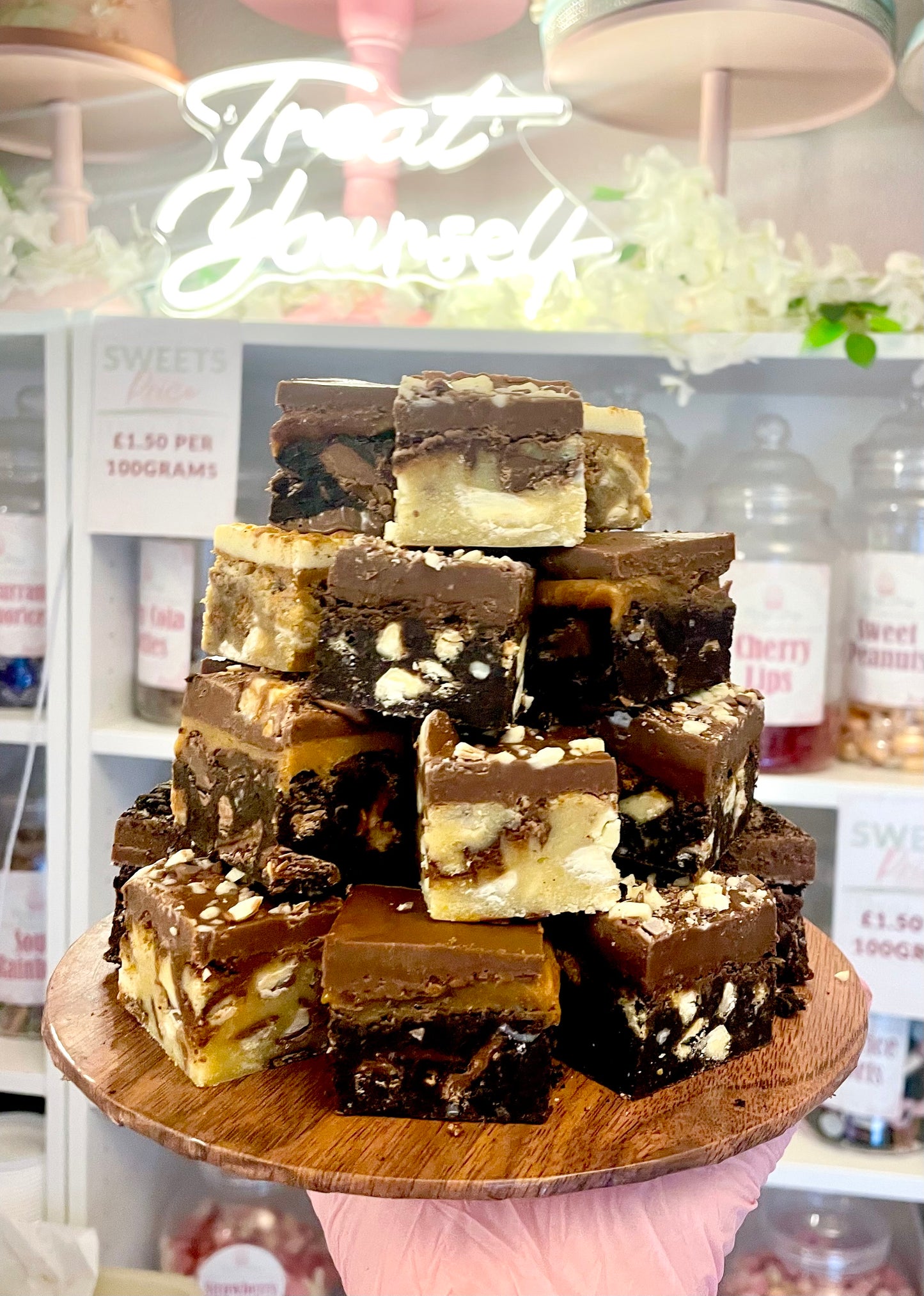 Birthday Brownie Stack