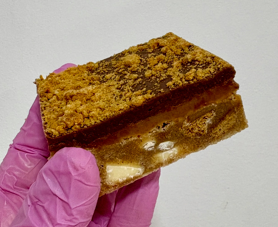 Biscoff & Caramel Blondie