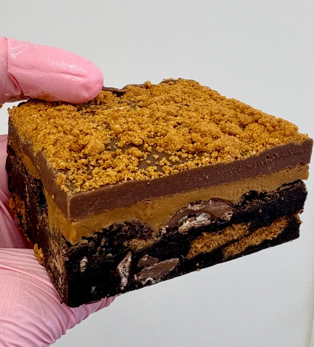 Luxury Lotus Biscoff Brownie