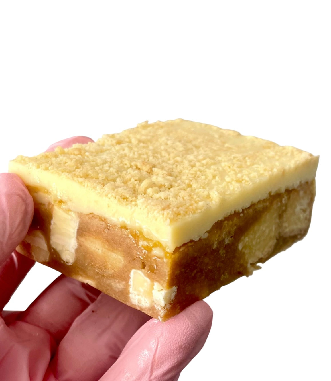 Lemon Shortbread & White Chocolate Blondie