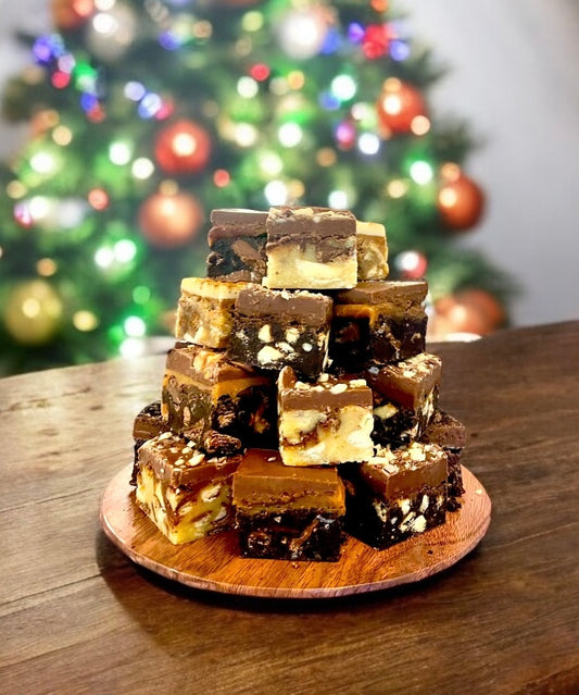 Christmas Brownie Stack - Christmas Eve Collection