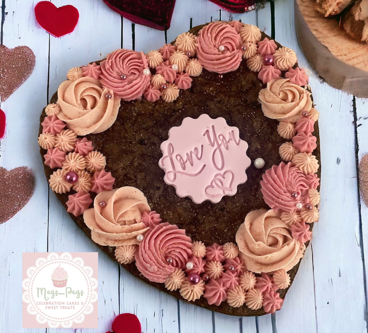 Valentines Giant Heart Cookie- COLLECTION ONLY