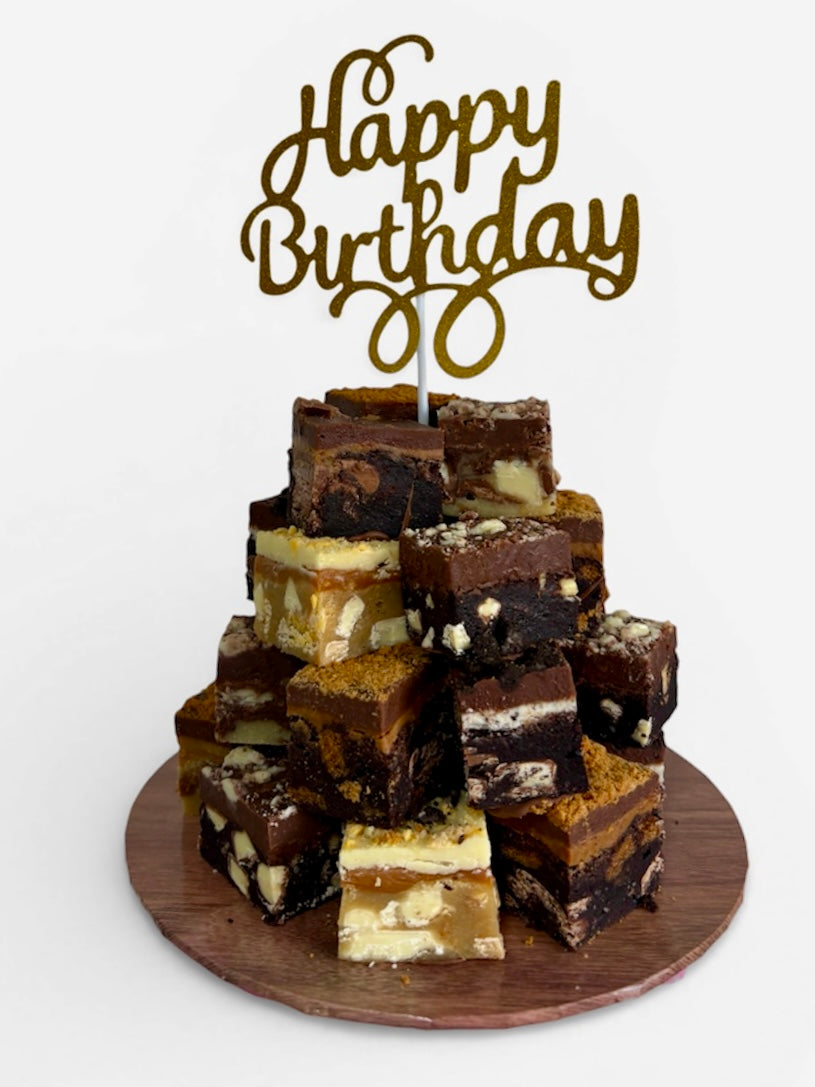 Mini Brownie Stack