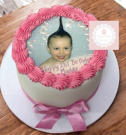 Personalised Image Printed Cake