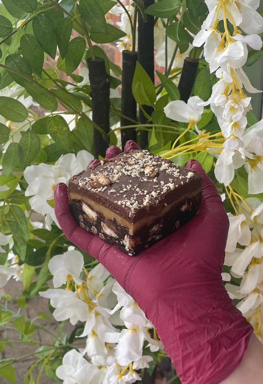 Twix Inspired - Luxury Caramel & Biscuit Brownie